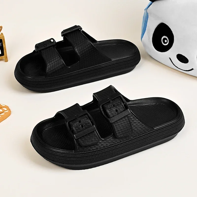 Summer Kids EVA Sandals Lightweight Comfortable Non-Slip Beach Shoes for Boys Girls Children Antiskid Slippers