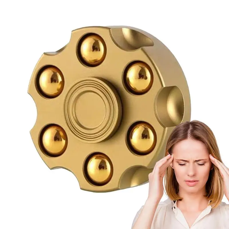 

Fidget Spinner Anti-Stress Spinner Fidget Metal Bearing Spin Ring Hand Spinner Fidget Toys Gift For Anxious Relief And Focus