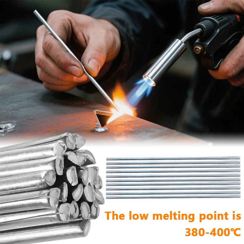 Aluminum Welding Rods Low Temperature Aluminum Brazing Wire For Stainless Steel Copper Iron