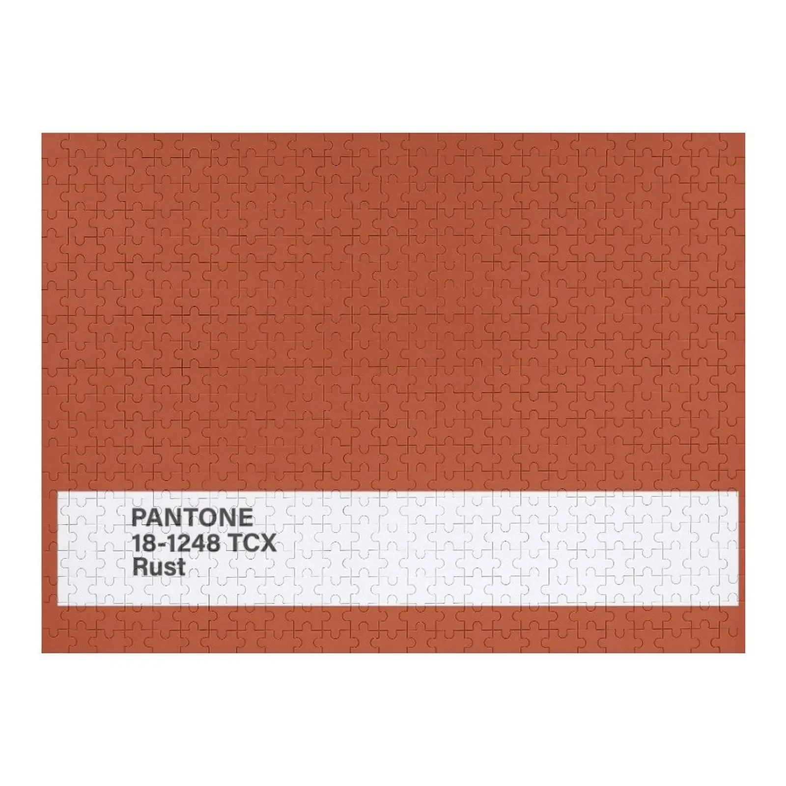 

pantone 18-1248 TCX Rust Jigsaw Puzzle Adult Wooden Diorama Accessories Puzzle