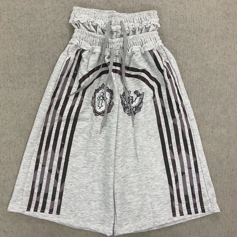 Y2K Hip Hop Loose Double Waist Shorts Unisex Summer Design Multi-Functional Comfortable Fit for Men And Women 1