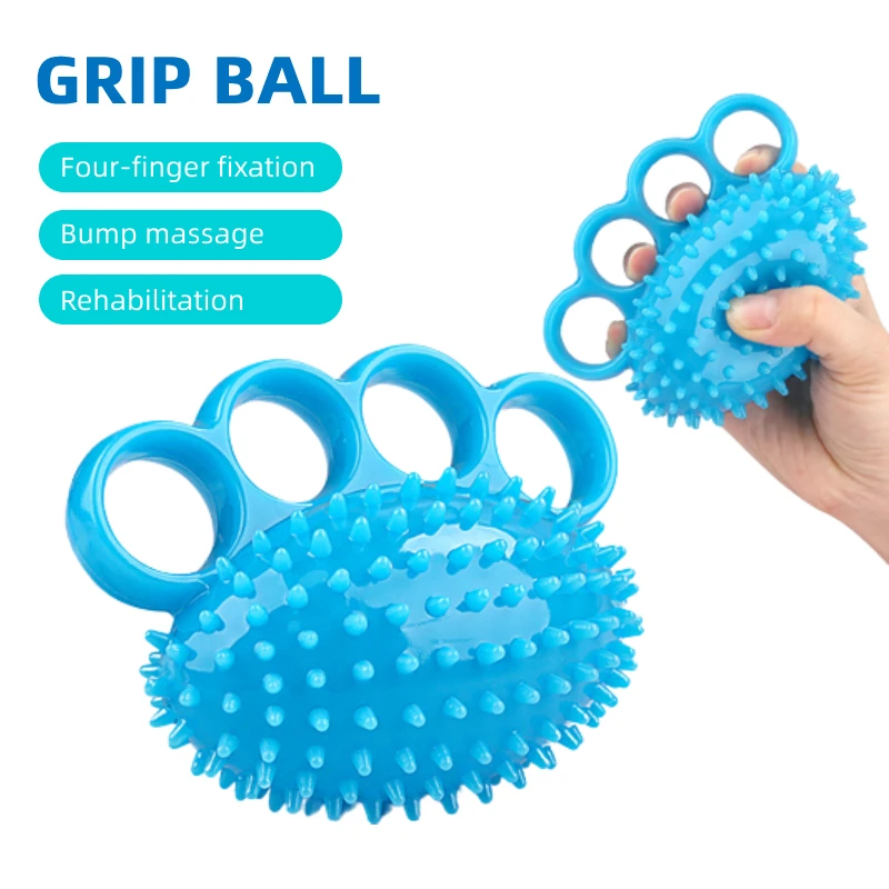 

1Pcs Hand Strengthener Hand Grip Ball Rehabilitation Finger Gym Exercise Muscle Gripper Training Power Strengthen Tools