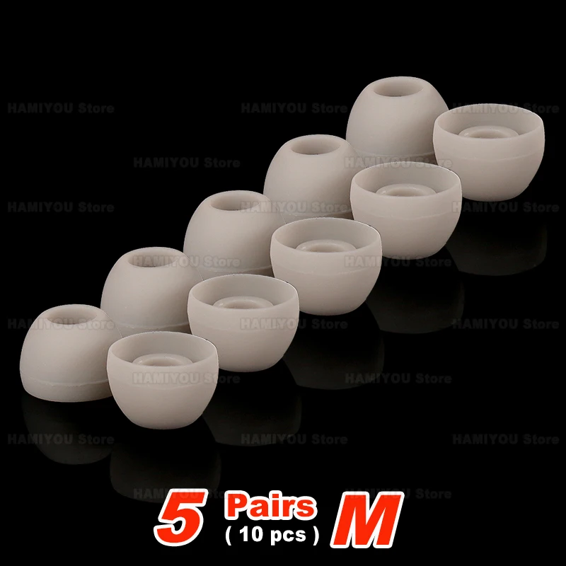 Silicone Noise Reduction Earbud Tips - Soft and Comfortable Replacement Earplugs