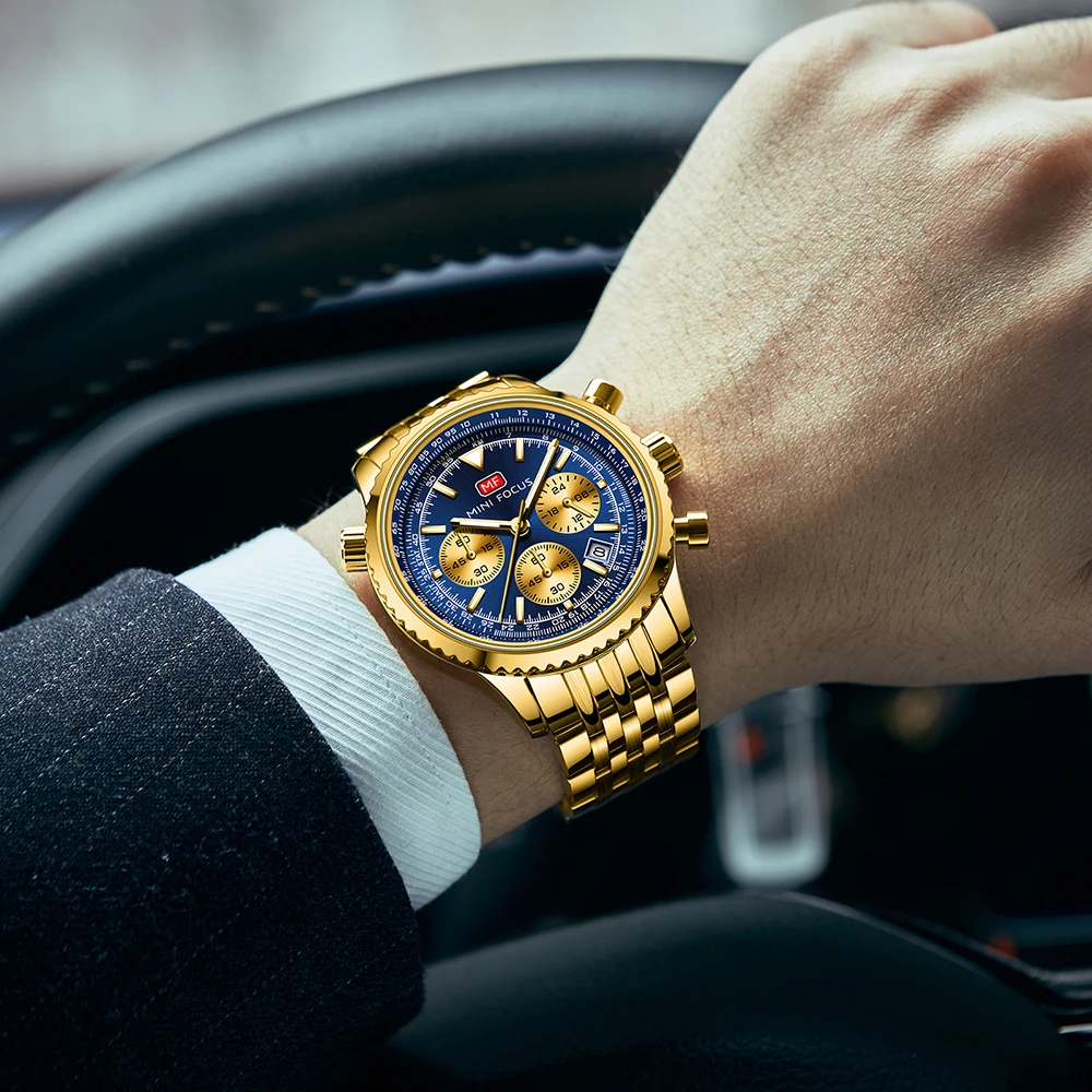 MINI FOCUS Quarzuhr für Herren, wasserdicht_voghion.com