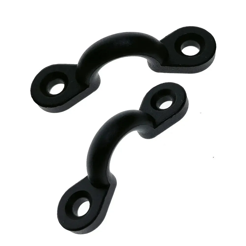 Nylon Kayak Pad Eye Kit - 10-Piece Set of Durable Rope Loop Clips and Anchor Points