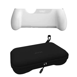 Enhanced Screen Protector and Storage Kit for Gaming Consoles - Includes Tempered Glass, Protective Case, and Storage Bag with Multiple Options Available (Package 4)