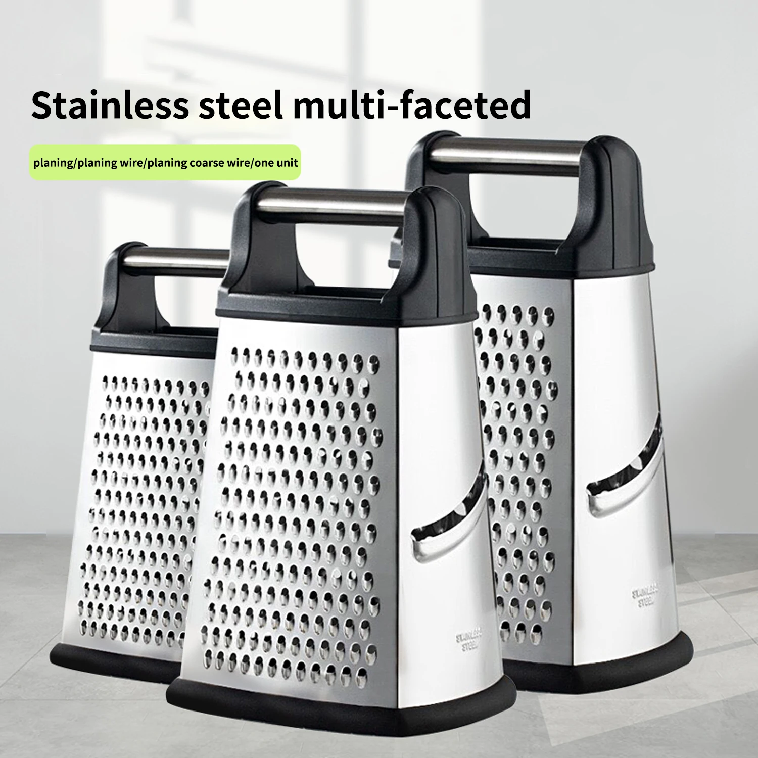 Melon Grater Stainless Steel Foursided Planer Curved Planer Multi