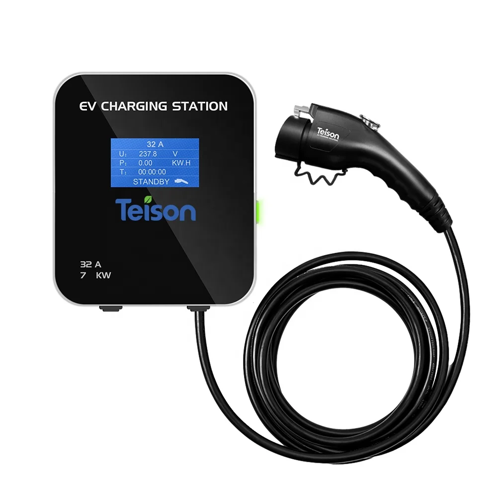 

Teison ev home fast charger for electric car 7kw level 2 32A EVSE wallbox China