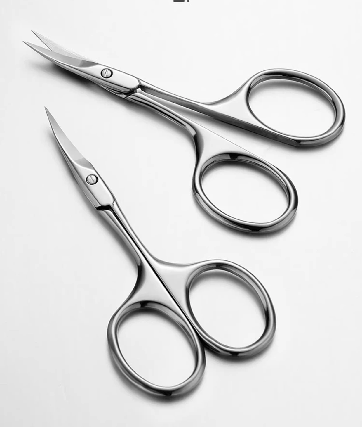 Description Picture 2 of itemNew Professional Skin Remover Cuticle Cutter Eyebrow Trimming Scissors Cuticle Scissor Curved Nail Clipper Trimmer Dead Nail Art