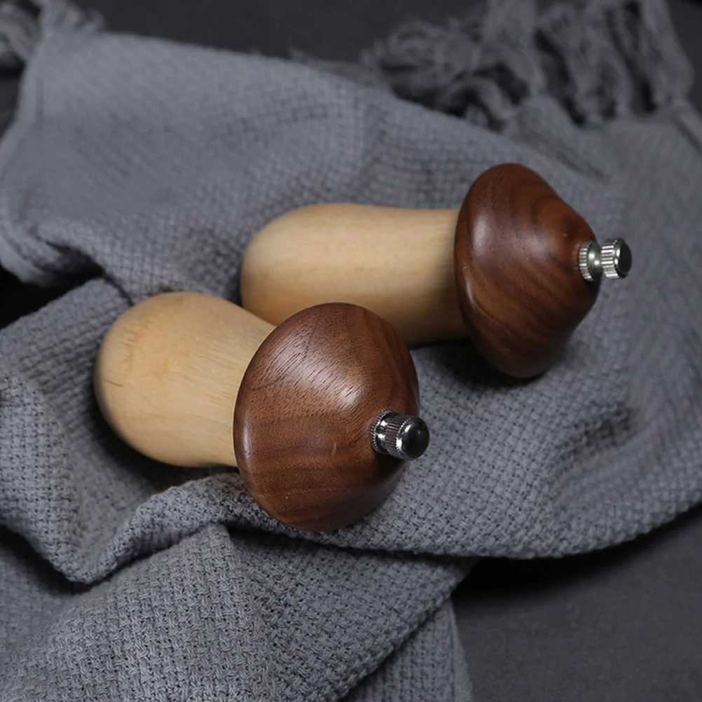 

Salt And Pepper Wooden Spice Power Portable Pepper Container Spice Manual
