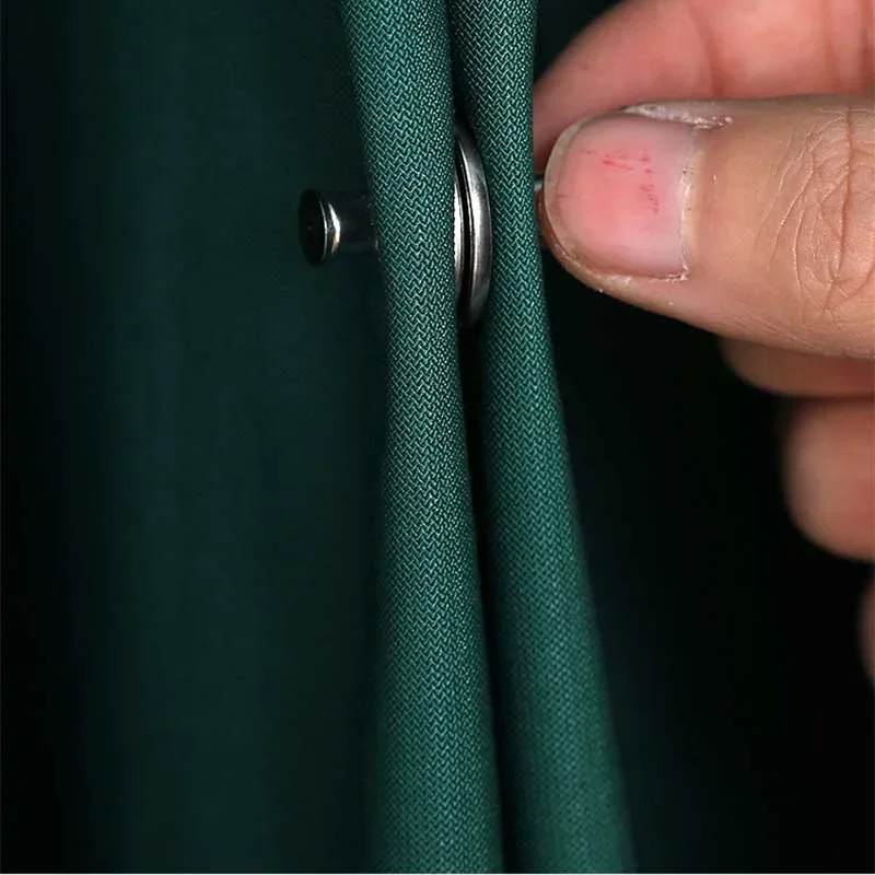 10/2PCS Curtain Fasteners Magnetic Curtain Closed Button Adjustment Magnet Close Buckle Detachable Buttons Home Decor