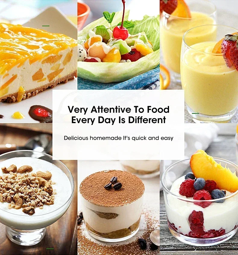 Description Picture 3 of item1L Yogurt Maker Mini Automatic Yogurt Machine Household DIY Yogurt Tools Kitchen Appliances StainlessSteelTank Appliances Yogurt