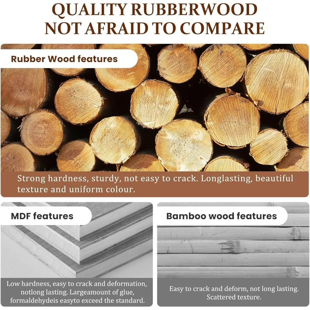 Freestanding Wooden Coat Rack with Wheels, 2 Shelves, and 5 Hooks for Storage and Hat Display