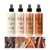 Glitter Liquid Highlighting Spray, Glitter Body Glitter Hair Clothes Glow Powder, Holiday Party Long Lasting Holographic Powder 1