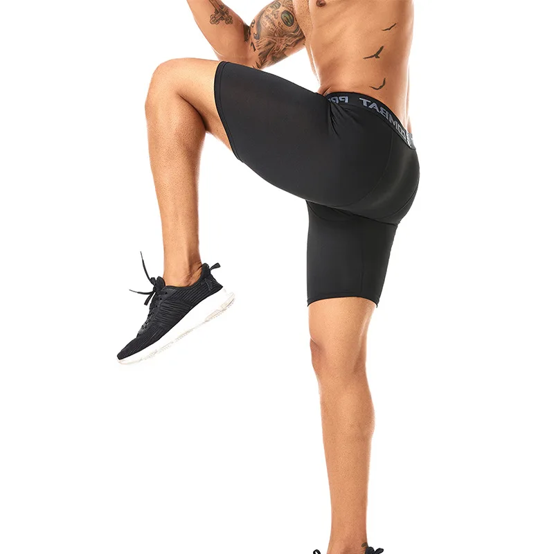 Hot Men Quick Dry Short Mens Compression Running Tights Gym Fitness Sport Shorts Leggings Male Underwear