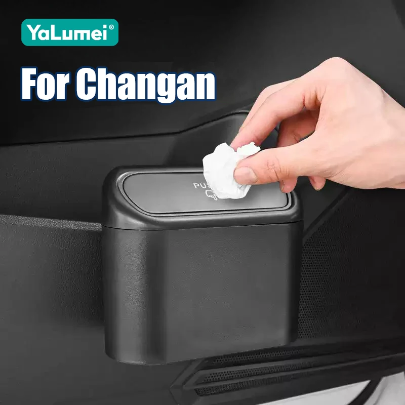 For Changan CS15 CS35 CS75 CS55 CS95 Plus CX70 UNIK Alsvin Eado Car Trash Bin Accessories