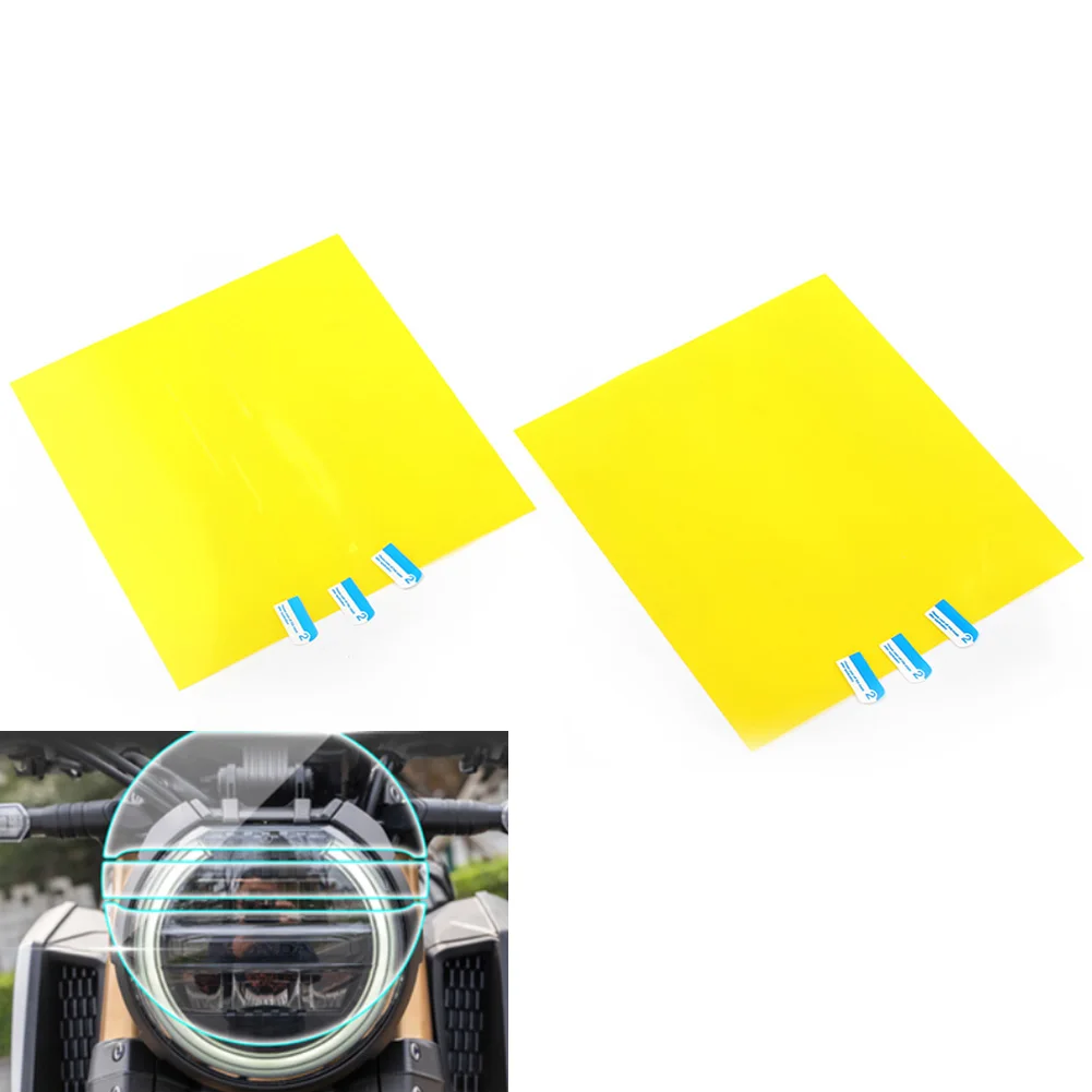 

2PCS Motorcycle Headlight Protector Scratch Protection Film For Honda CB1000R 2018-2020 CB650R 2019 2020 2021 2022