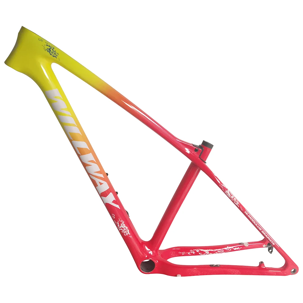 

Carbon MTB Frame 29 27.5 Bike Frame+Headset+Clamp+Rear Axle