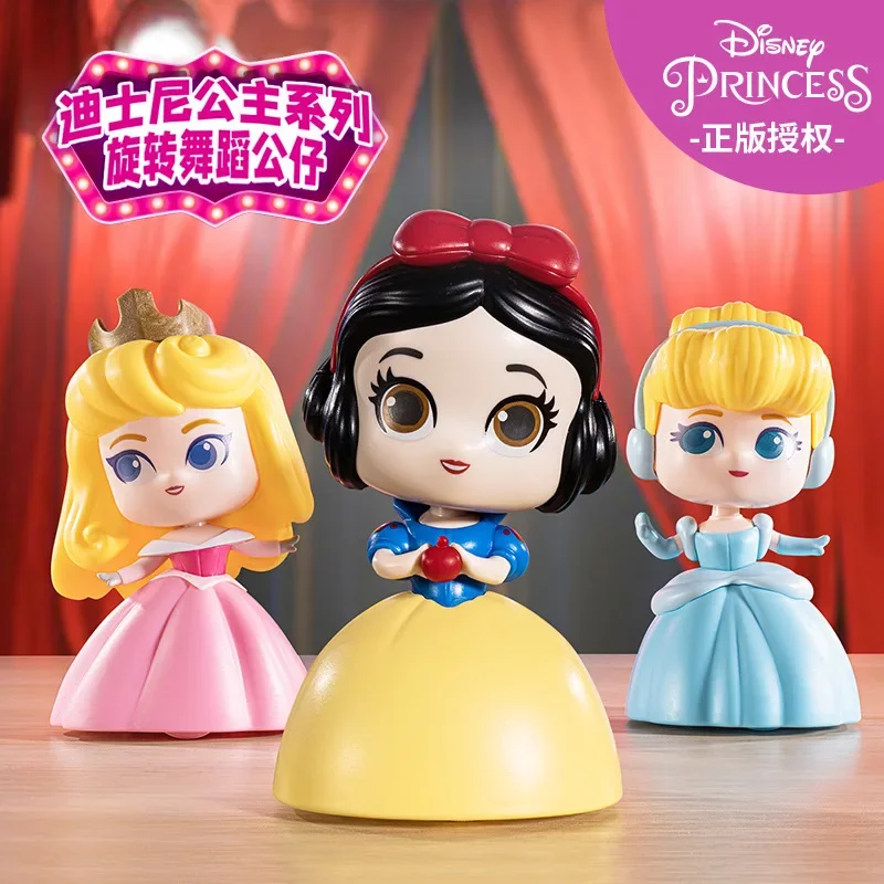 Disney Model Plastic Snow White Series Princess Cindy Sleeping Beauty Wind-Up Dance On The Chain Doll Giocattolo Per Bambini Regalo All'Ingrosso