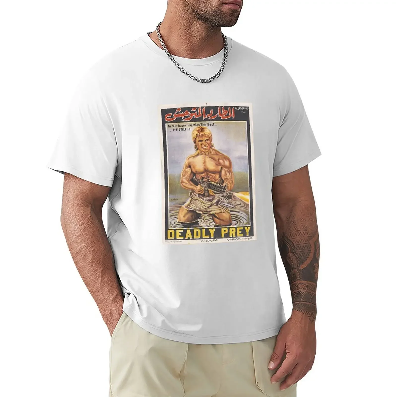 

Deadly Prey T-Shirt graphics customs Short sleeve tee men