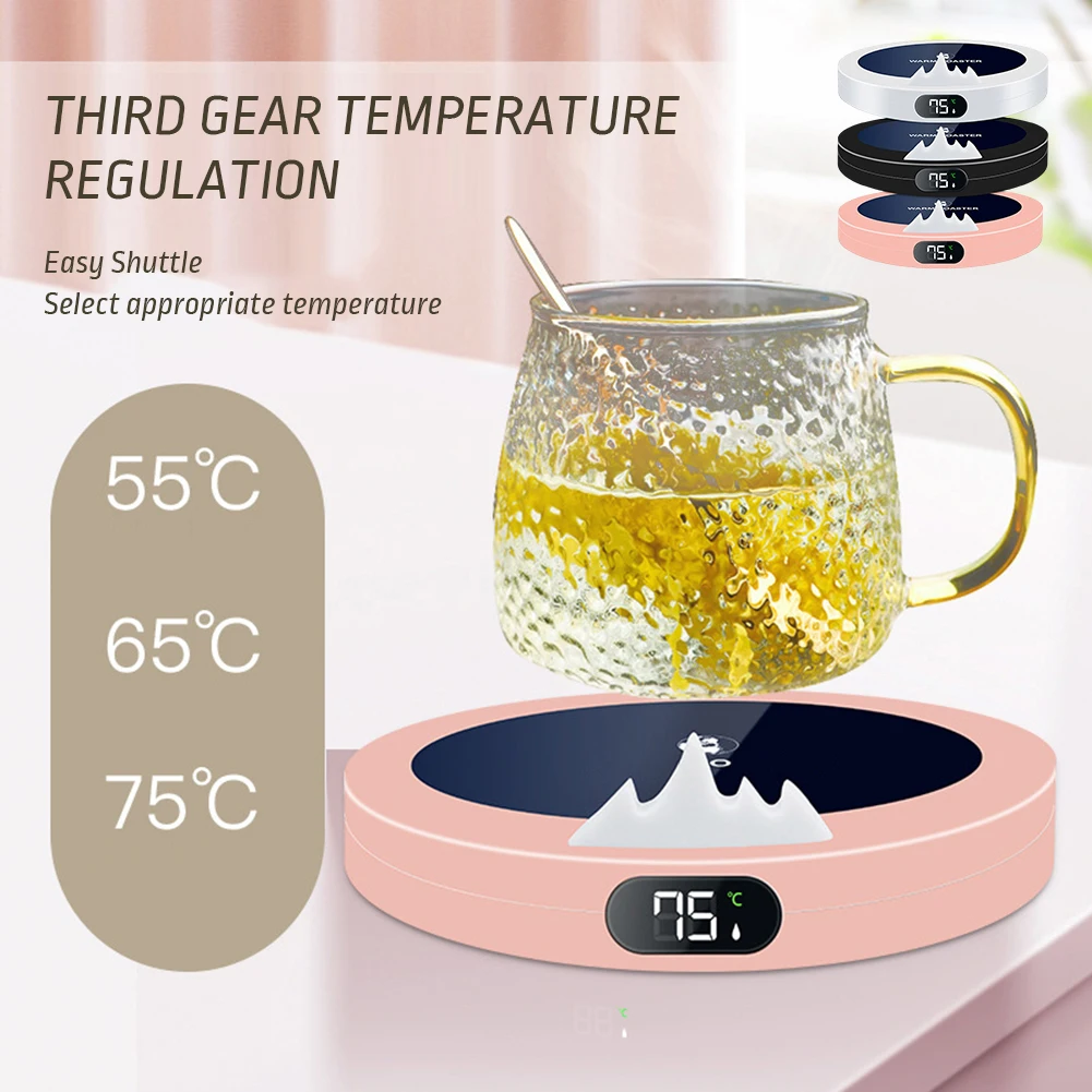 Coffee Mug Warmer Pad Cup Heater Coaster Constant Temperature Heating USB Electric Mug Mat Set Milk Tea Water Home Office Gift обогреватель smartmi electric heater 1s