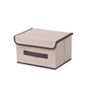 Fold Non Woven Fabric Storage Box Gray Home Supplies Clothing Underwear Sock And Kid Toy Storage Organizer Cosmetics 6