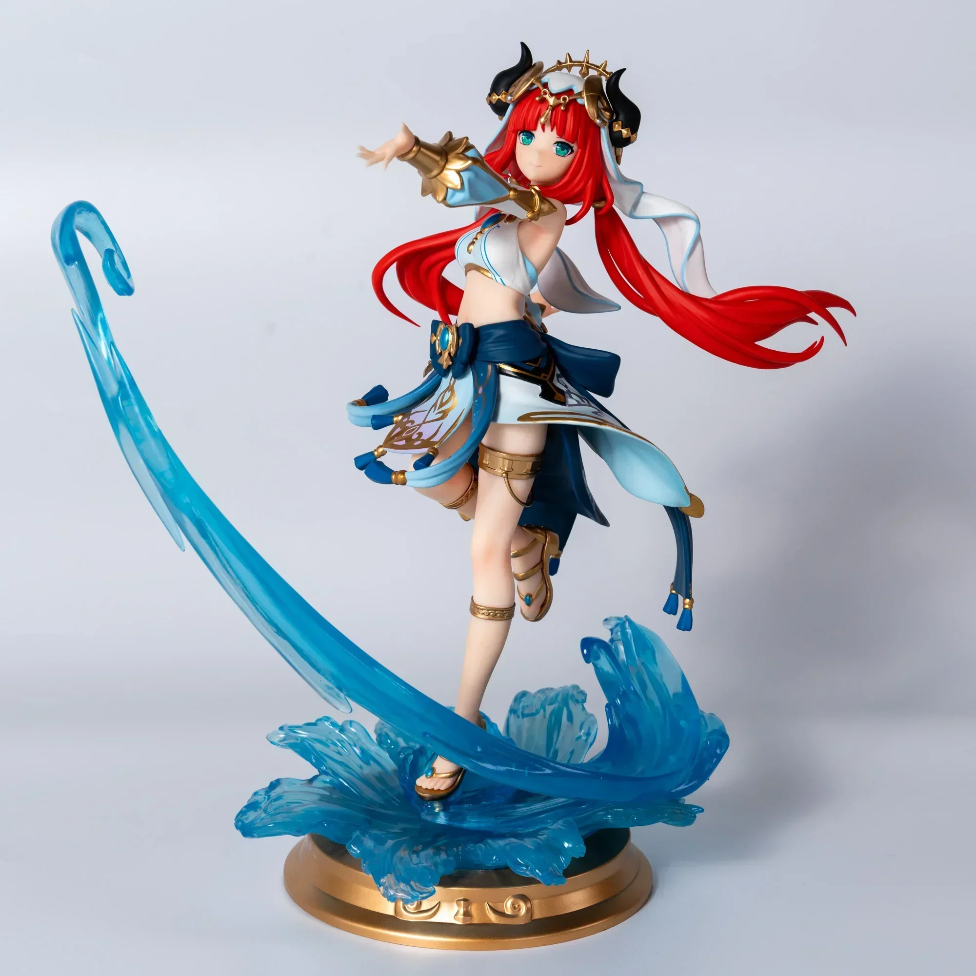 

Genshin Impact Figure Nilou Lotus Light Falling Dance Feast Hot Girls Anime Action Figurine Collection Doll Gifts Toy for Boys