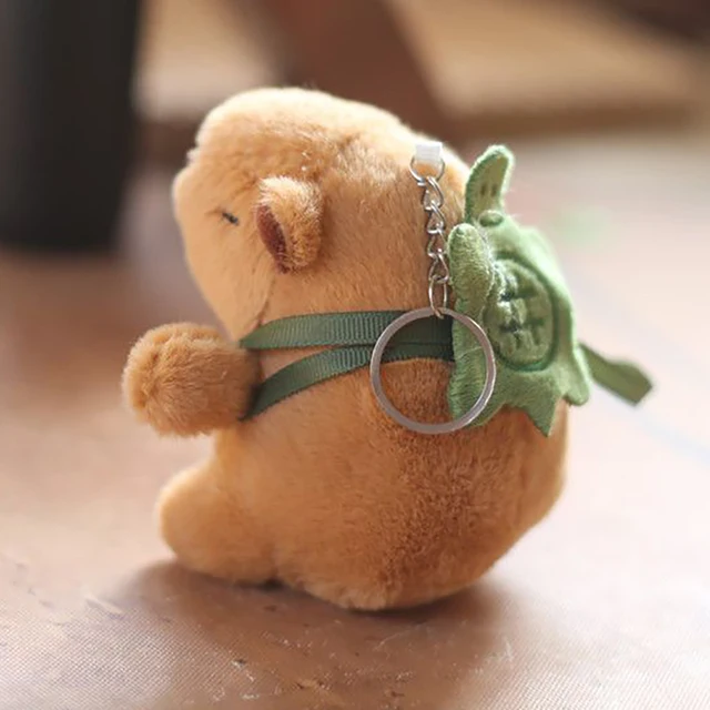 Capybara Plush Keychain Cute Bag Pendant Creative Fluffty Animals Keyring  Kawaii Stuffed Doll Keychains Birthday Gift 2023 Trend - AliExpress