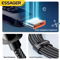 Essager USB Type C To USB C Cable 100W 5A PD Fast Charging Wire Cord For iPhone 16 Macbook Samsung Type-C Digital Display Cable - Image 6