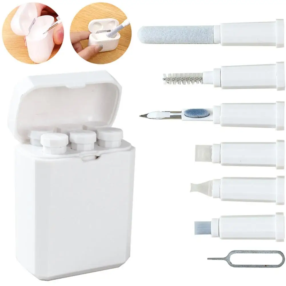 Earphone & Speaker Multi-Tool Cleaning Kit with Brush