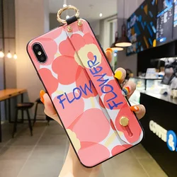 Tulip Flower Wrist Strap Phone Holder Cover - Xiaomi Poco f5 (578)