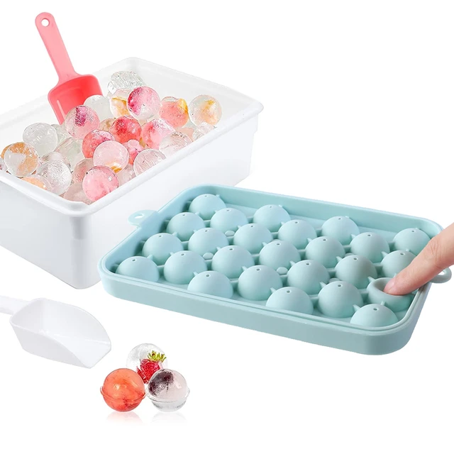 Ice ball maker Round Ice Cube Tray Freezer Chilling Flexible Trays Sphere  ice Cube Mould