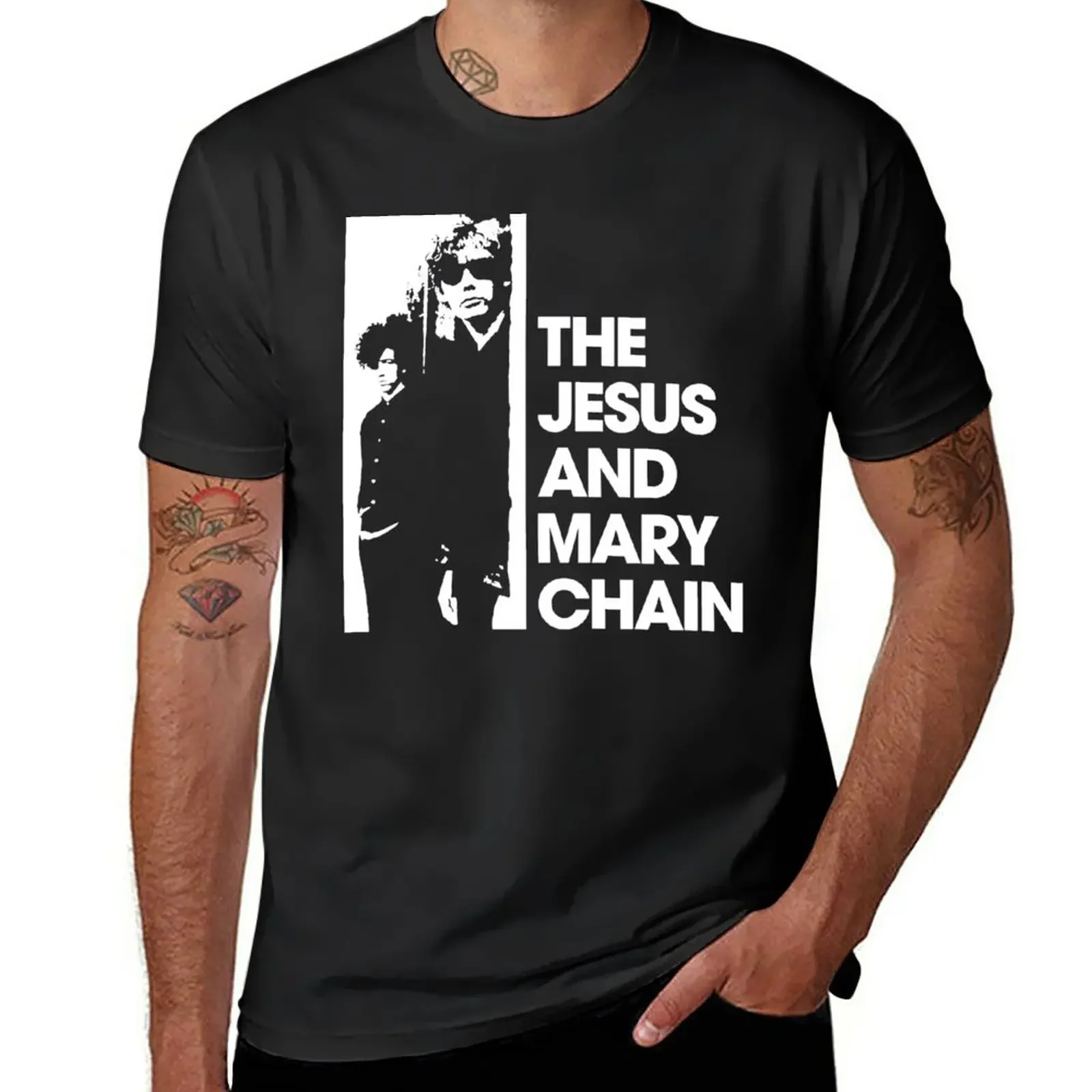 T-Shirt Jamc Jesus And Mary Chain T-Shirt Sportive Oversize T-Shirt Grafiche Da Uomo Grandi E Alte