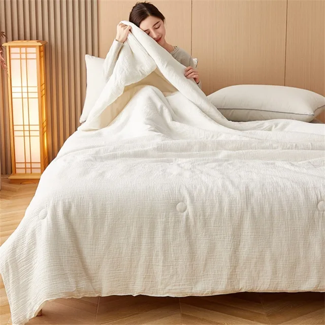 여름철 밤새 시원하고 편안한 숙면을 위한 통기성과 편안함