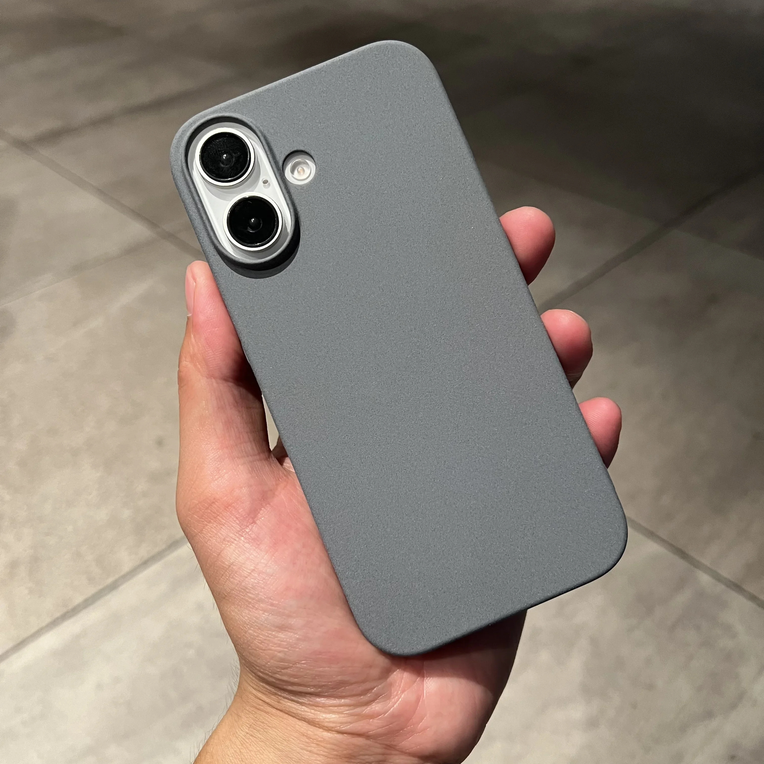 Ultra-thin Sandstone Matte Phone Case For Iphone Series Slim Hard_voghion.com