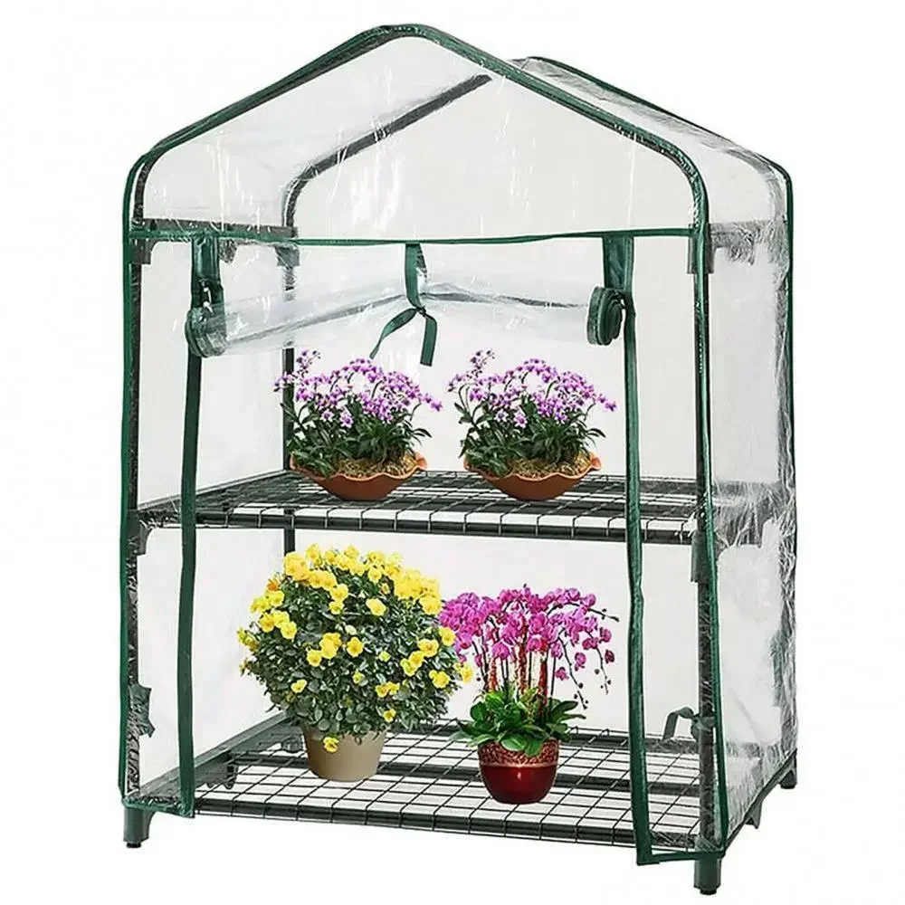 Description Picture 2 of itemGrow Cover Plant House Greenhouse Garden Supplies Plastic Outdoor Plants Mini Transparent Waterproof