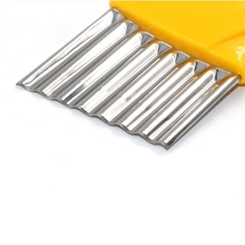 Wave Vegetable onion wrinkled potato slices knife french fries salad corrugated cutting chopped Kitchen Gadgets