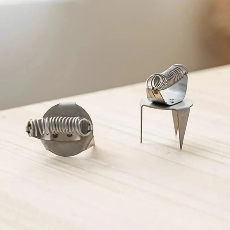 1Pair Fingertip Dip Glaze Clip Stainless Steel Glaze Clip Ceramic Coloring And Glazing Tool