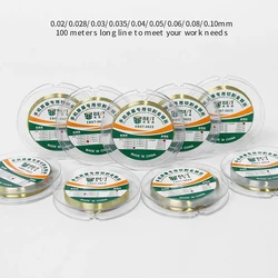 BST-062 100M 0.02/0.03-0.1MM Mobile Phone Repair LCD Screen Separation Cutting Line Welding PCB Main Board Repair Tool
