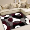 Geometric Circle Carpet for Living Room Decor Sofa Table Large Area Rugs Bedroom Anti-slip Floor Mat Bathroom Entrance Doormat 2