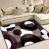 Geometric Circle Carpet for Living Room Decor Sofa Table Large Area Rugs Bedroom Anti-slip Floor Mat Bathroom Entrance Doormat 2