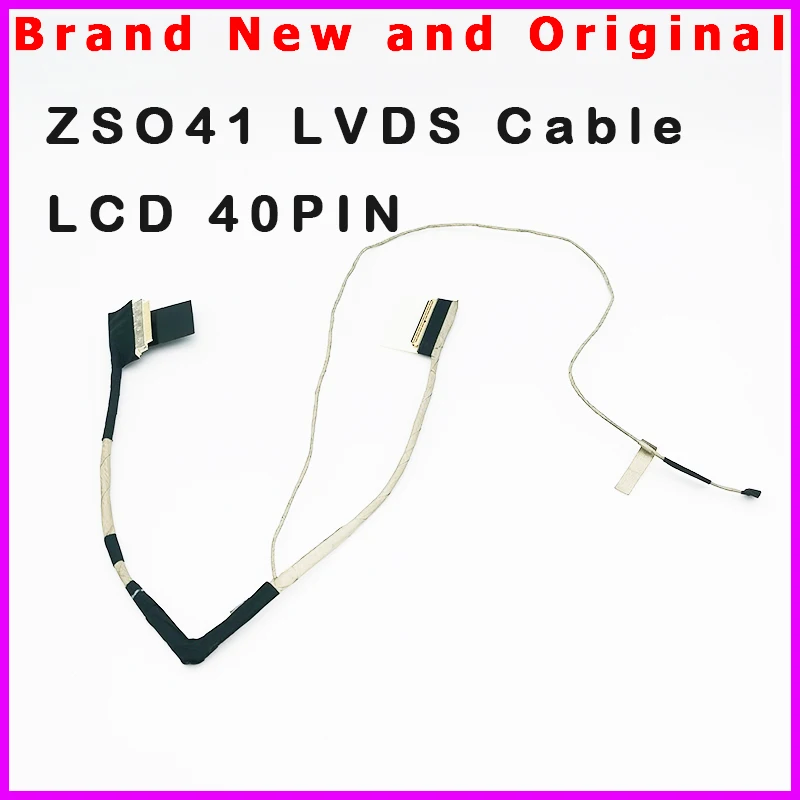 New Laptop LCD Cable For HP 240 246 G3 14-R TPN-C116 ZSO41 LVDS Cable PN:DC02001XI00