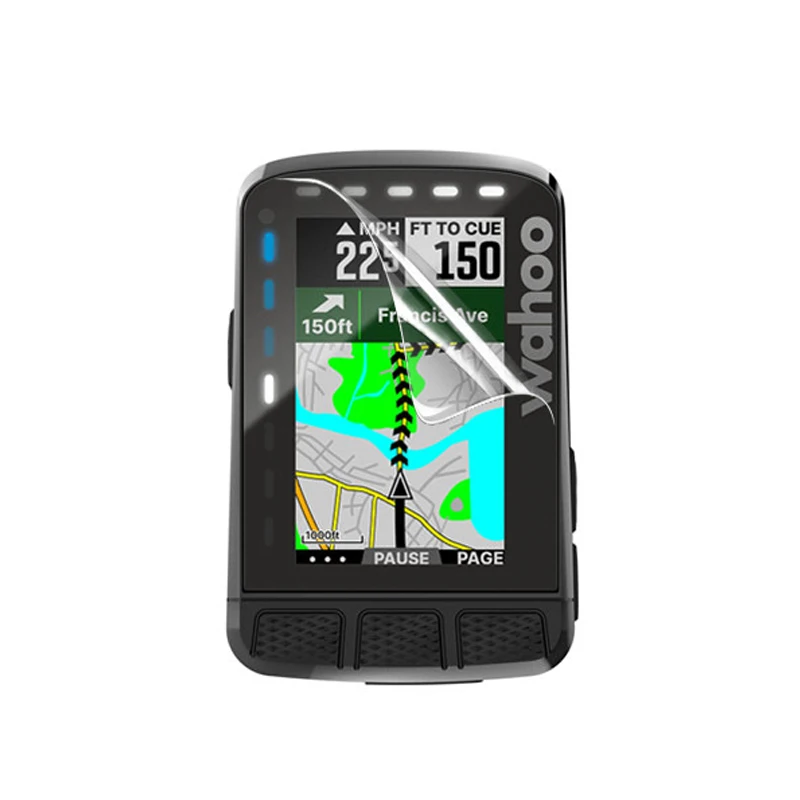 upscreen Pellicola Protettiva per Wahoo Elemnt Roam Protezione Schermo Hybrid Glass - 9H Durezza
