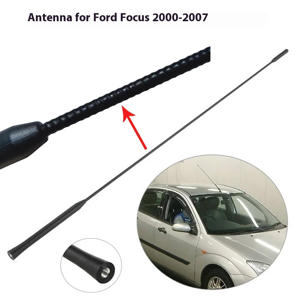 

For Ford Focus Car Antenna 55cm2000-2007 Roof AM / FM Antenna Pole Roof Fins Car Accessories Stickers Modification