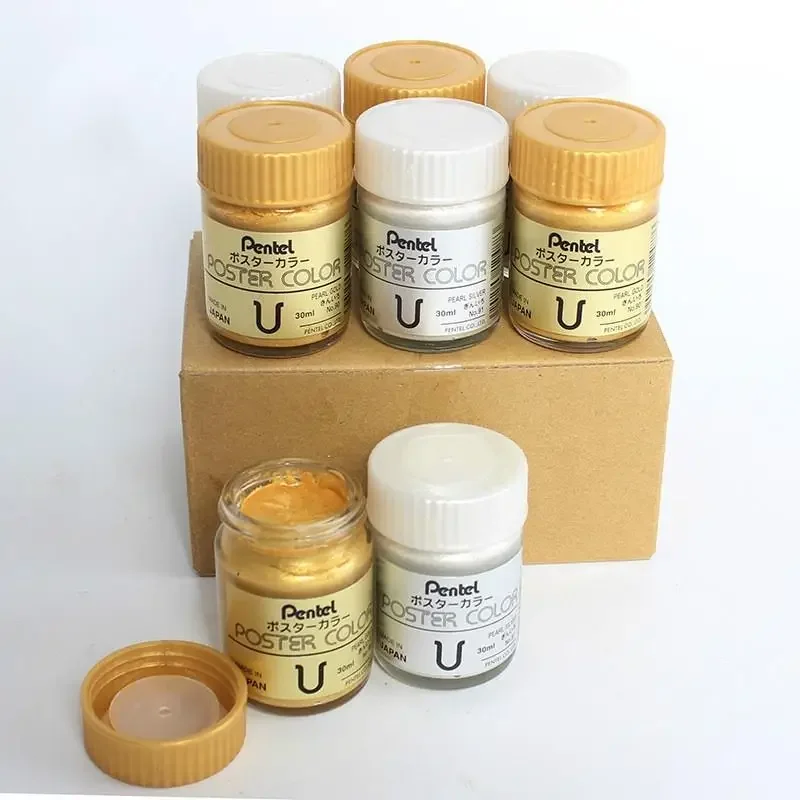 

Gold Powder Silver Ink for Fountain Dip Pen Calligraphy Writing Painting Graffiti