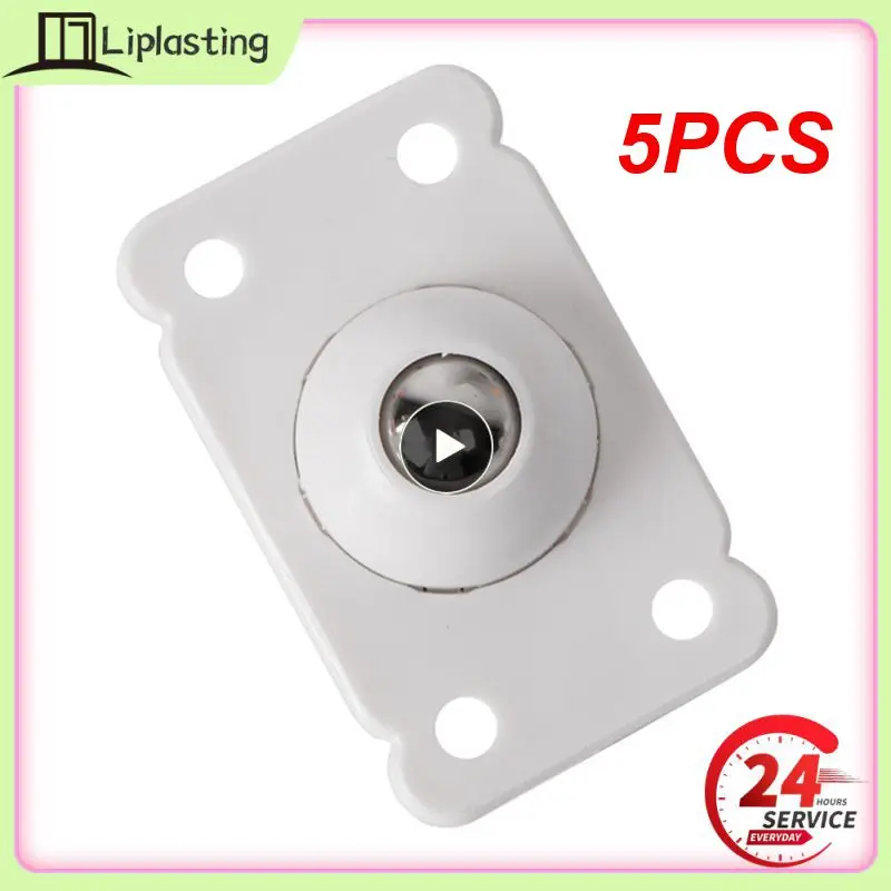 

5 шт. Прямая поставка, клейкие поворотные ролики, мебельное колесо для ящика для хранения, мусорная корзина, универсальные шкивы, липкие колеса, без сверления