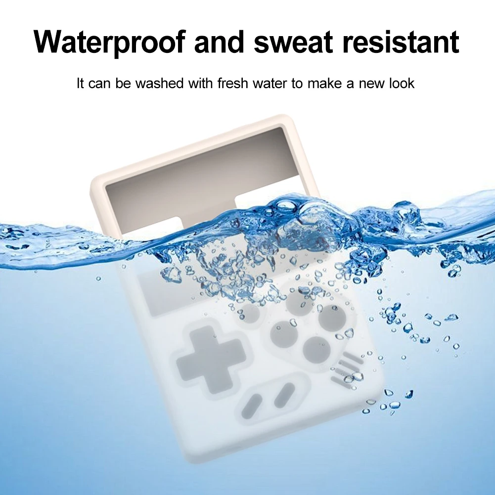 Silicone Protective Case with Lanyard for Mini Game Console