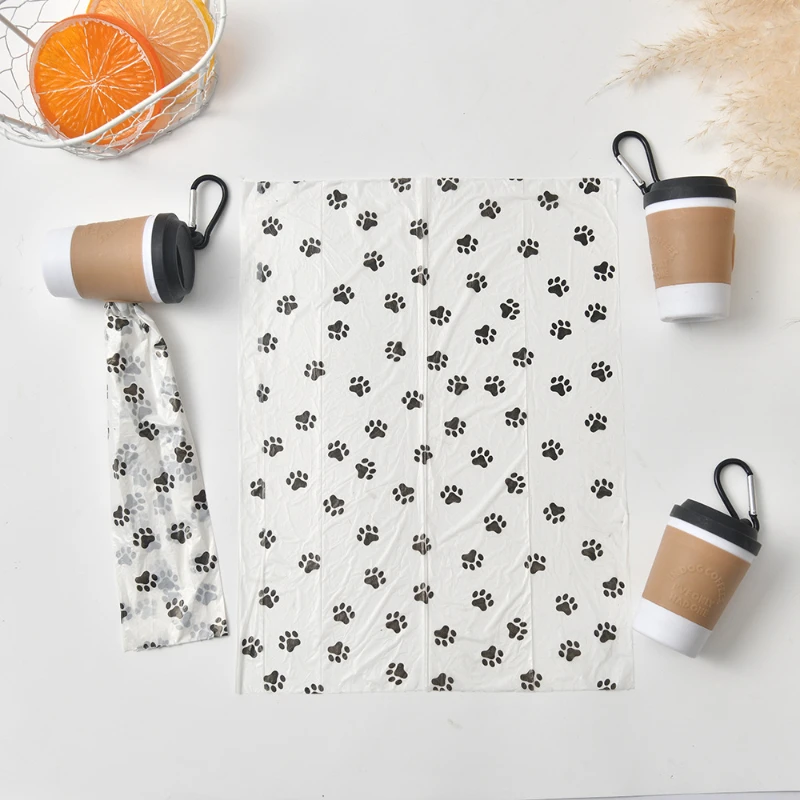 Creative Design: Coffee Cup Pet Garbage Bag Dispenser, Portable Outdoor Dog Walking, Toilet Picking, Garbage Bag Storage 4