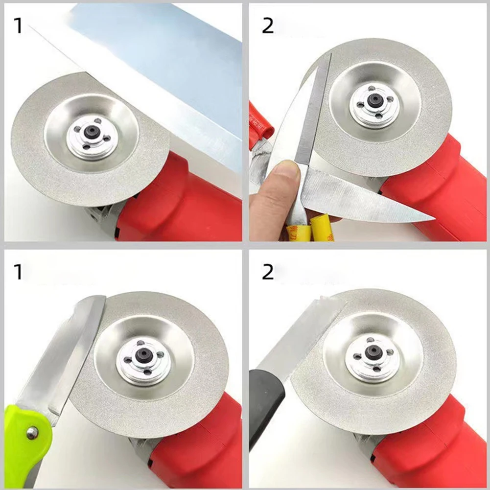 

Saw Blades 100mm Electroplated Diamond Disc for Grinding – Thicker Design Enhanced Performance and Longer Life