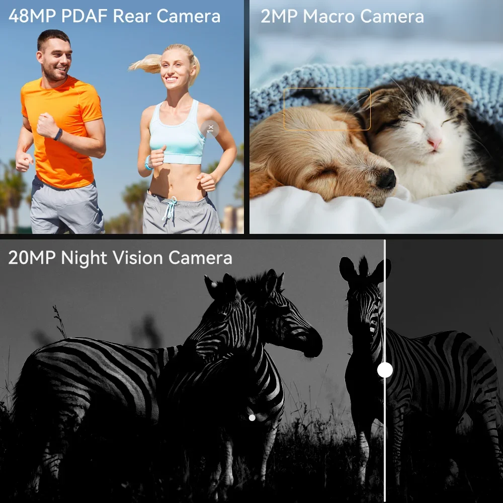 Cubot KingKong Power Waterproof Rugged Smartphone Android 13 8GB+256GB Mobile Phone 10600mAh 33W Fast Charge 6.5